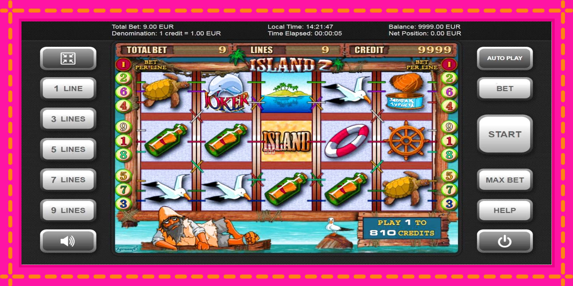 Slot machine Island 2 gratuitamente, immagine 1