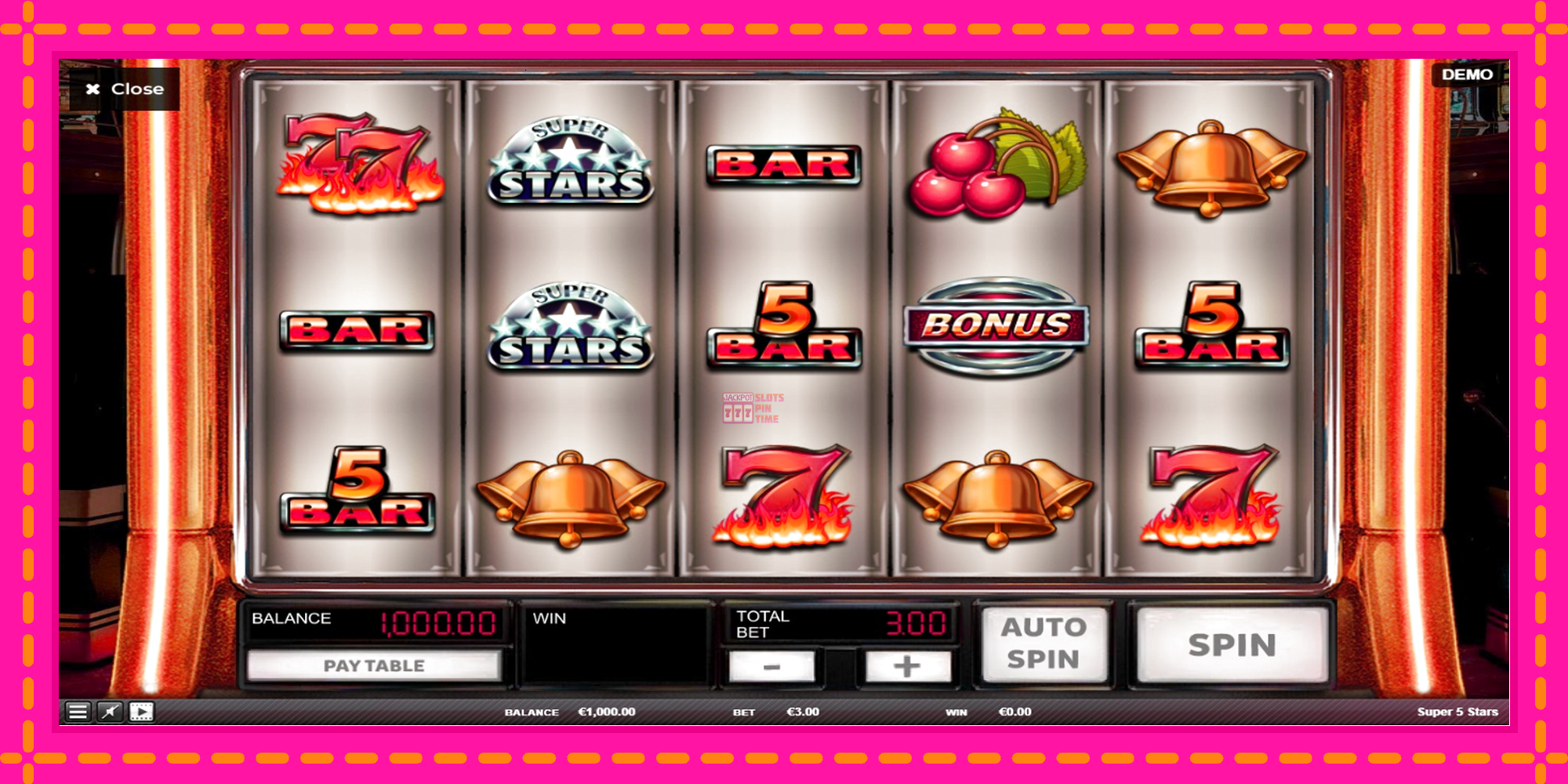 Slot machine Super 5 Stars gratuitamente, immagine 1