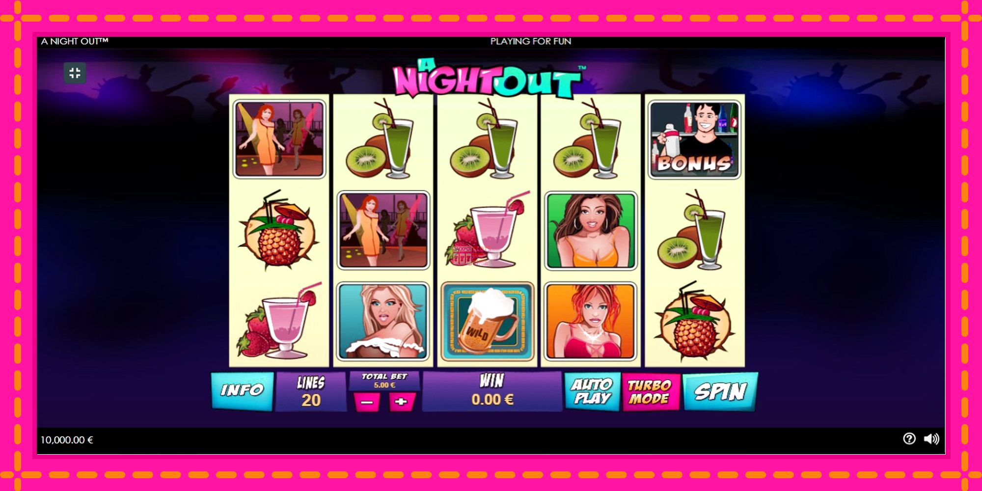 Slot machine A Night Out gratuitamente, immagine 1