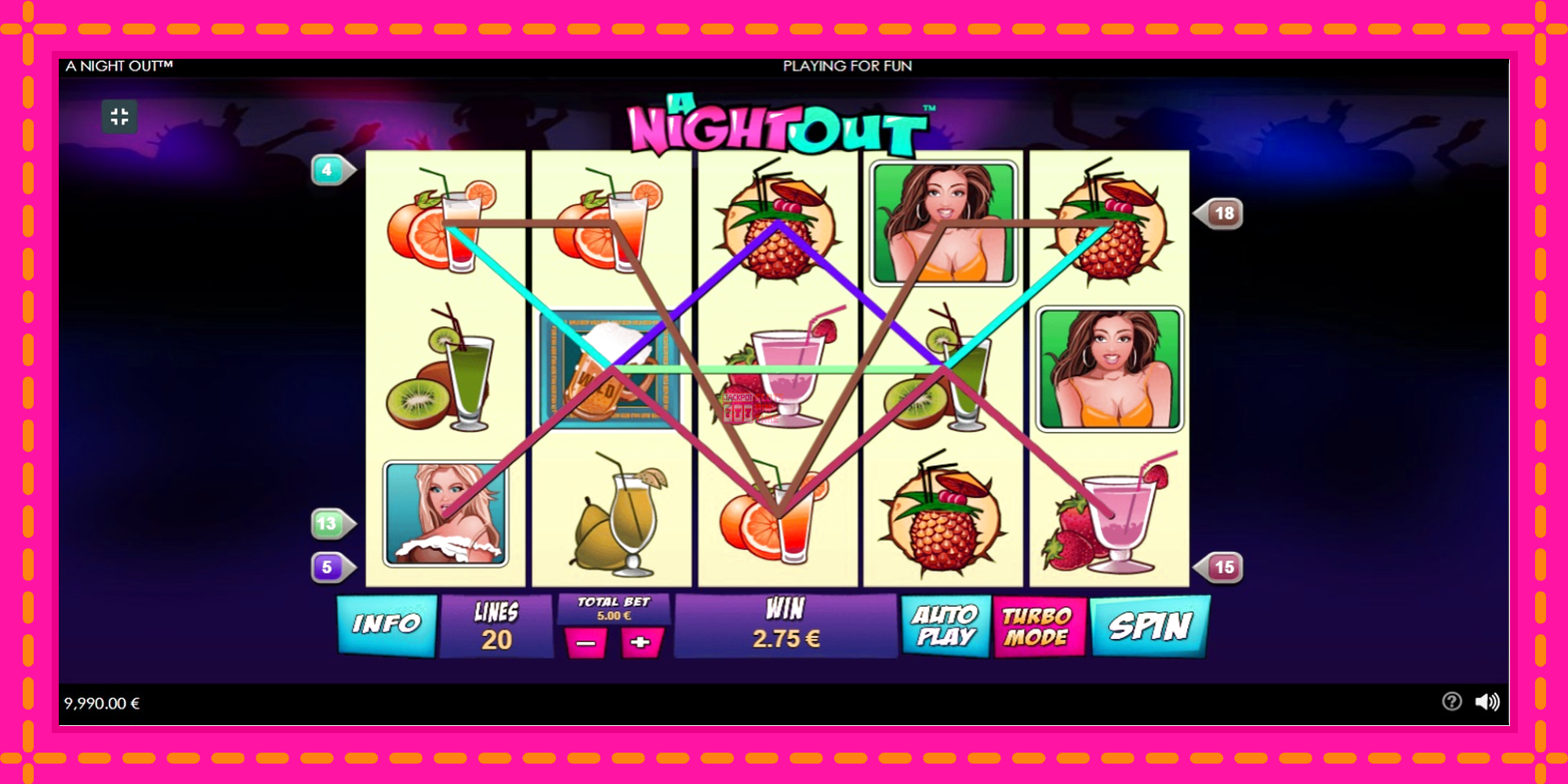 Slot machine A Night Out gratuitamente, immagine 2