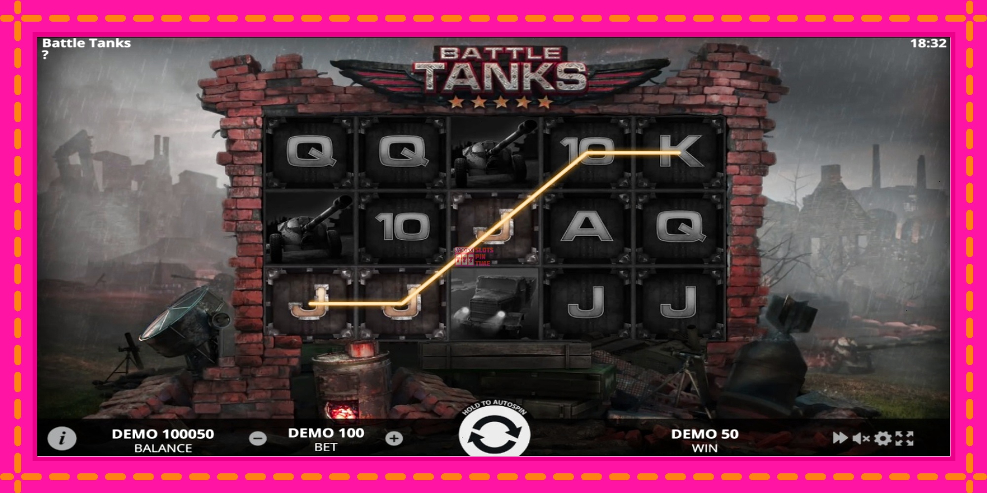 Slot machine Battle Tanks gratuitamente, immagine 2