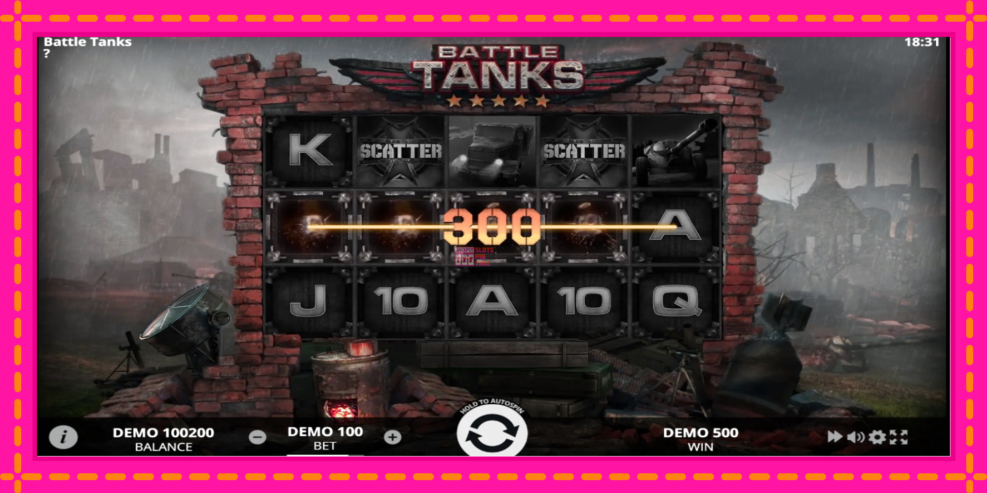 Slot machine Battle Tanks gratuitamente, immagine 3