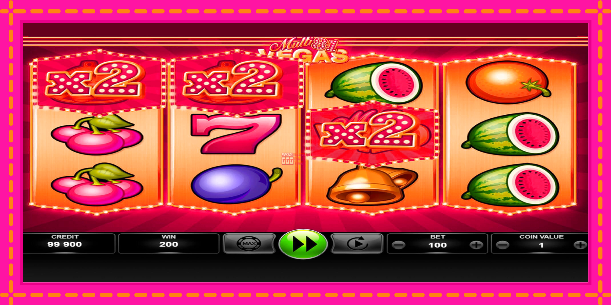 Slot machine Multi Vegas 81 gratuitamente, immagine 1