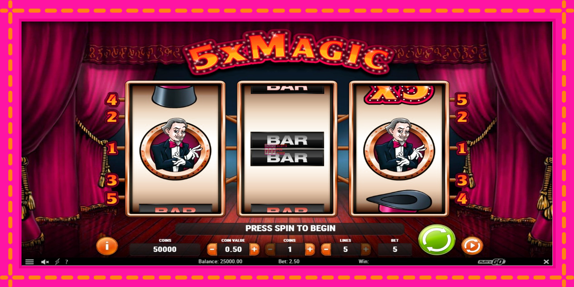 Slot machine 5x Magic gratuitamente, immagine 1