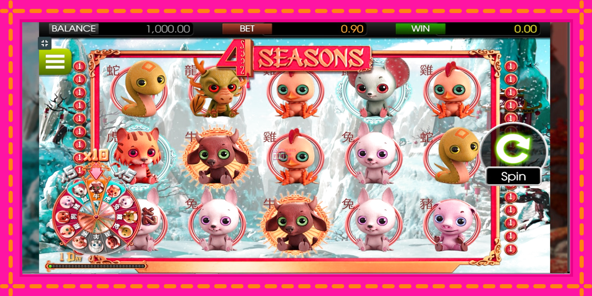 Slot machine 4 Seasons gratuitamente, immagine 1