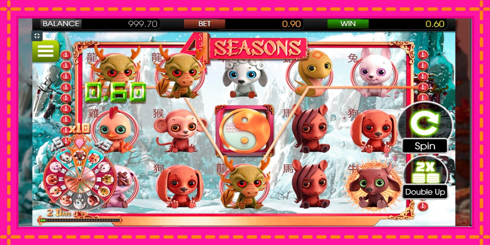 Slot machine 4 Seasons gratuitamente, immagine 2