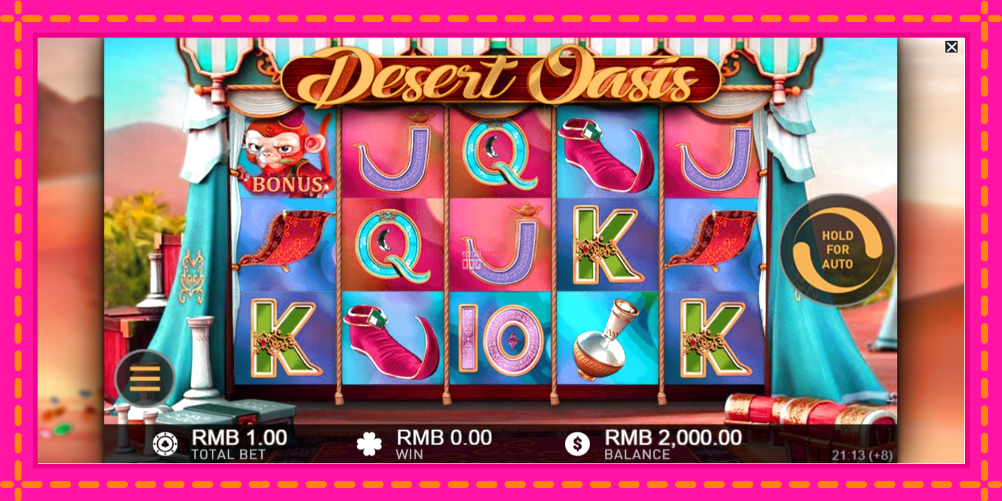 Slot machine Desert Oasis gratuitamente, immagine 1