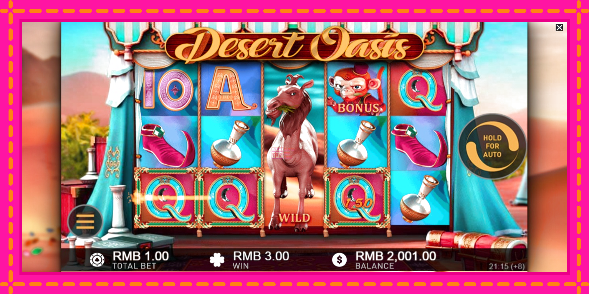 Slot machine Desert Oasis gratuitamente, immagine 2