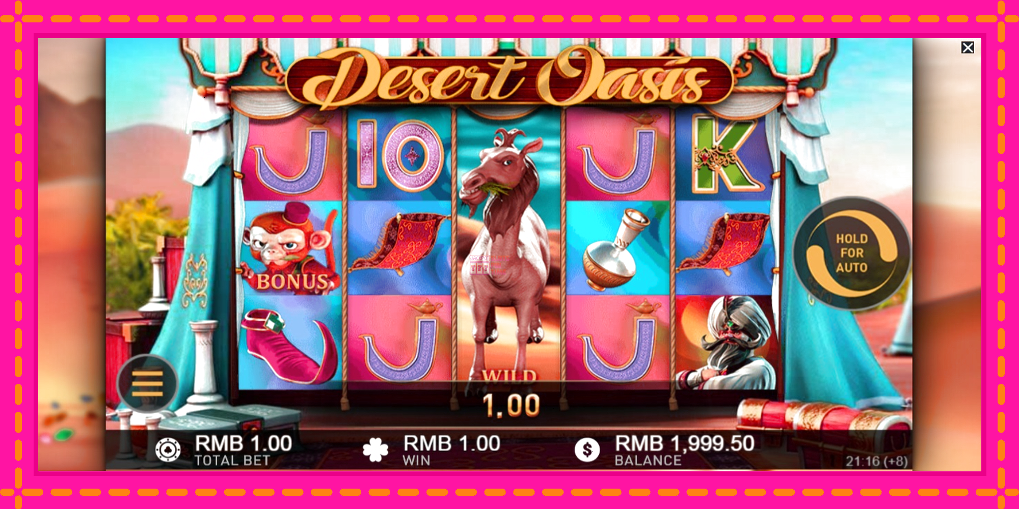 Slot machine Desert Oasis gratuitamente, immagine 3