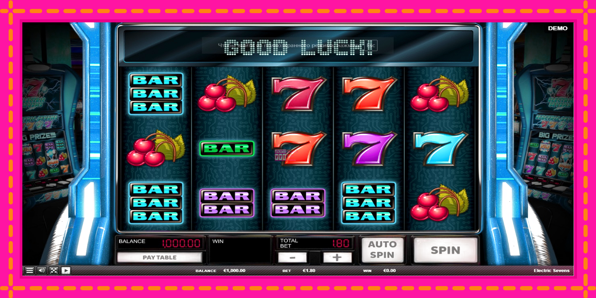 Slot machine Electric Sevens gratuitamente, immagine 2