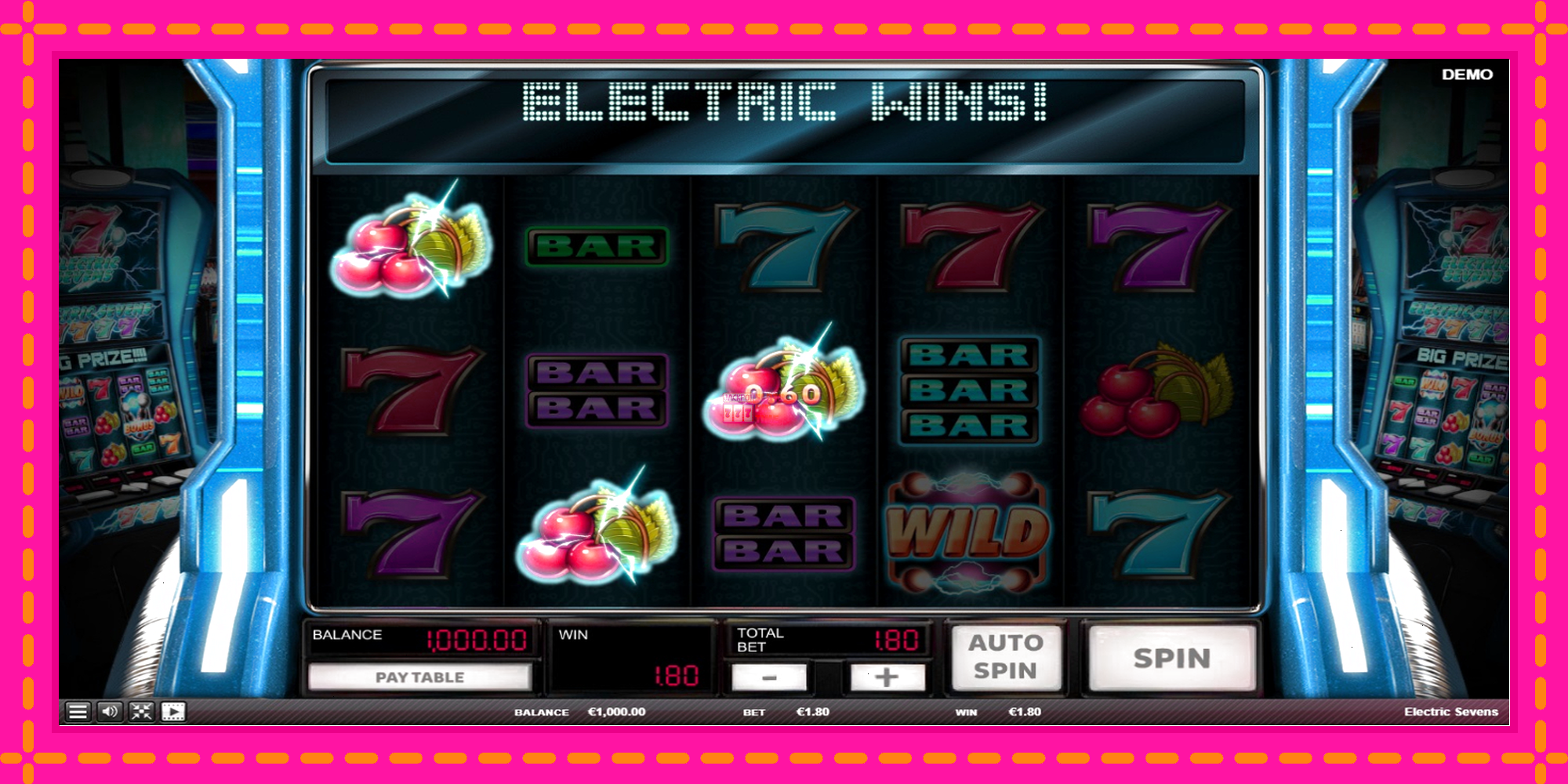 Slot machine Electric Sevens gratuitamente, immagine 3