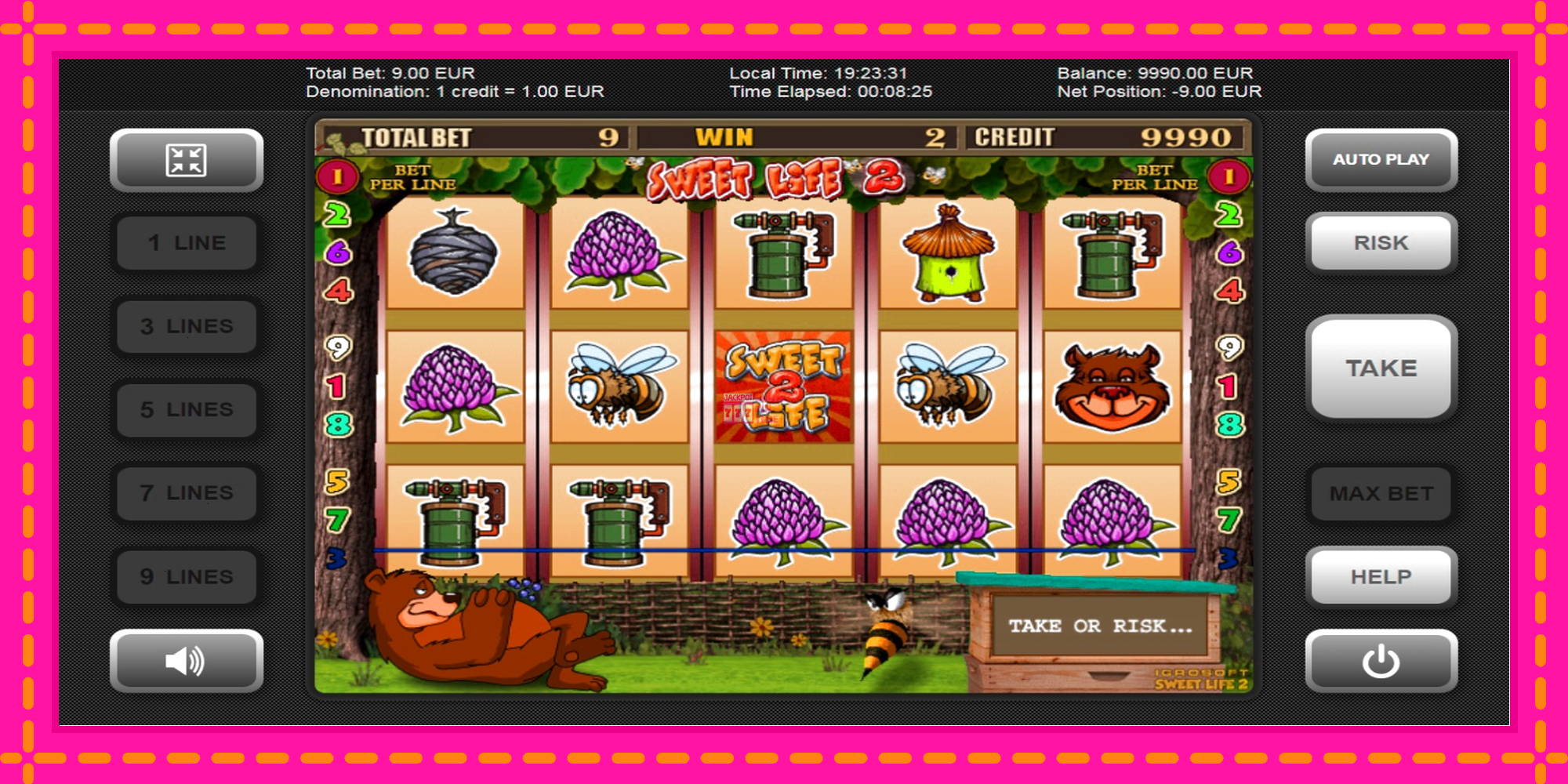 Slot machine Sweet Life 2 gratuitamente, immagine 3