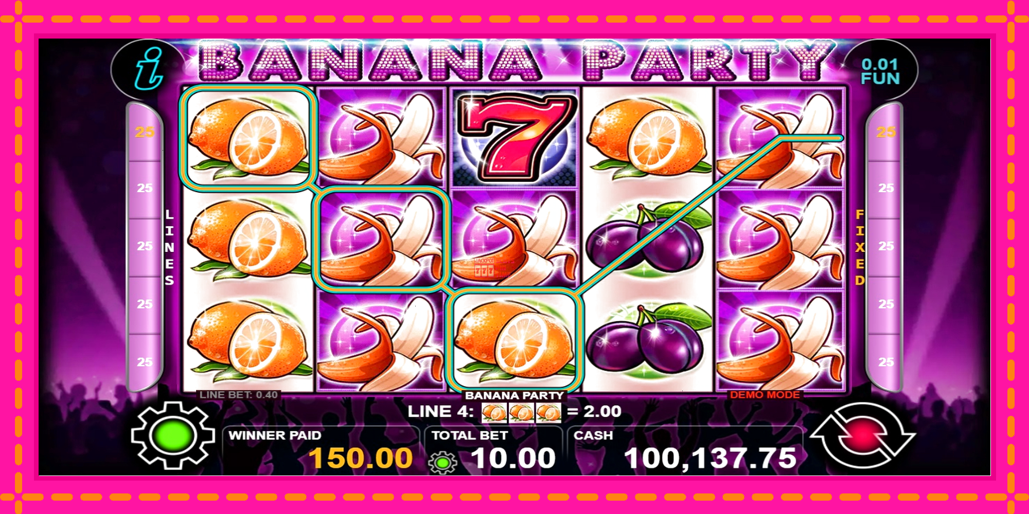 Slot machine Banana Party gratuitamente, immagine 3