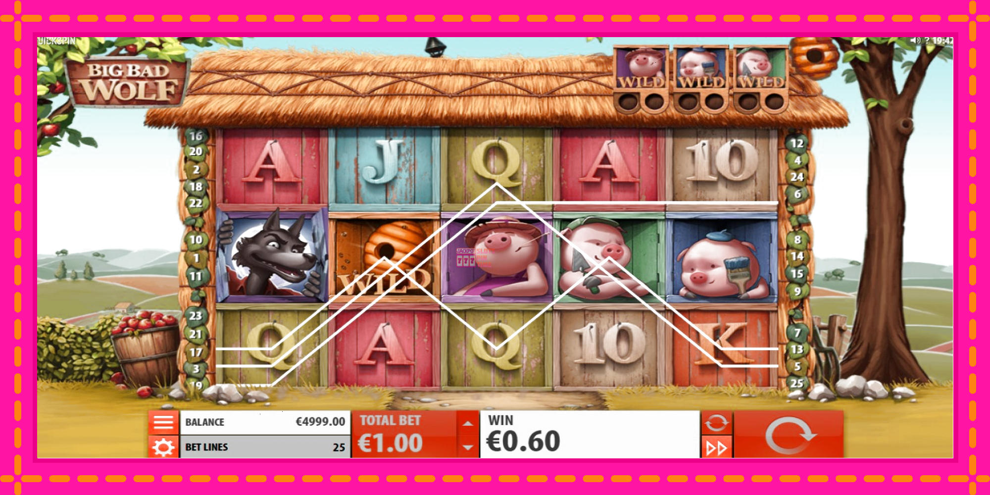 Slot machine Big Bad Wolf gratuitamente, immagine 1