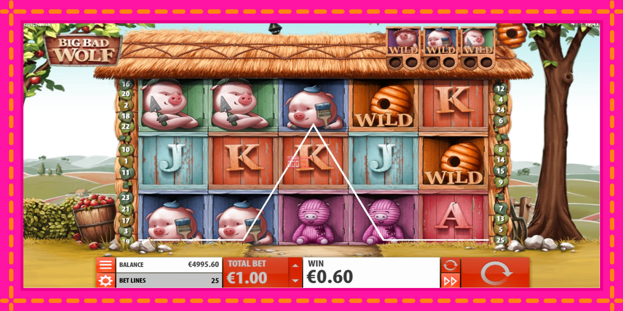 Slot machine Big Bad Wolf gratuitamente, immagine 3