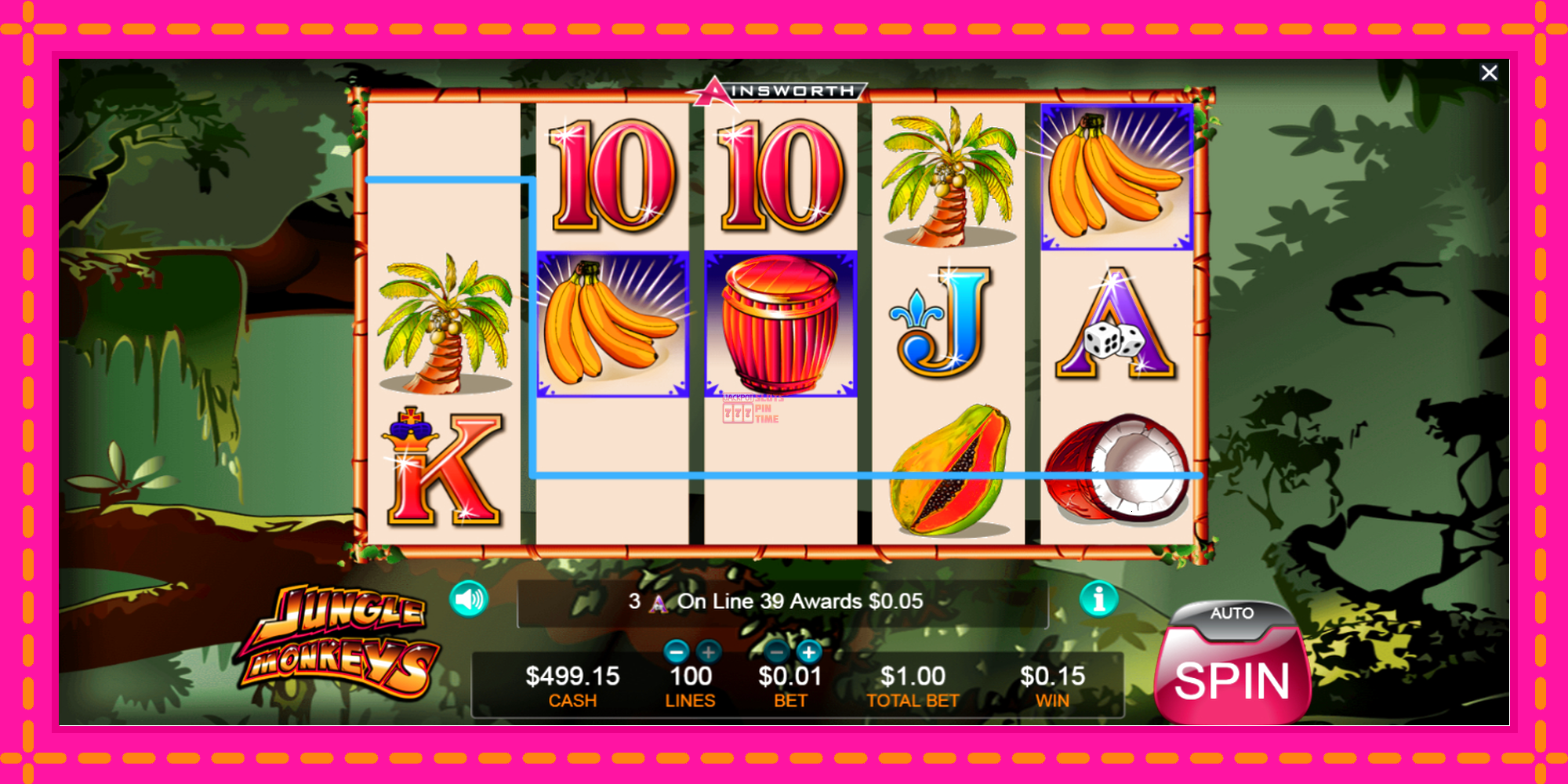 Slot machine Jungle Monkeys gratuitamente, immagine 2