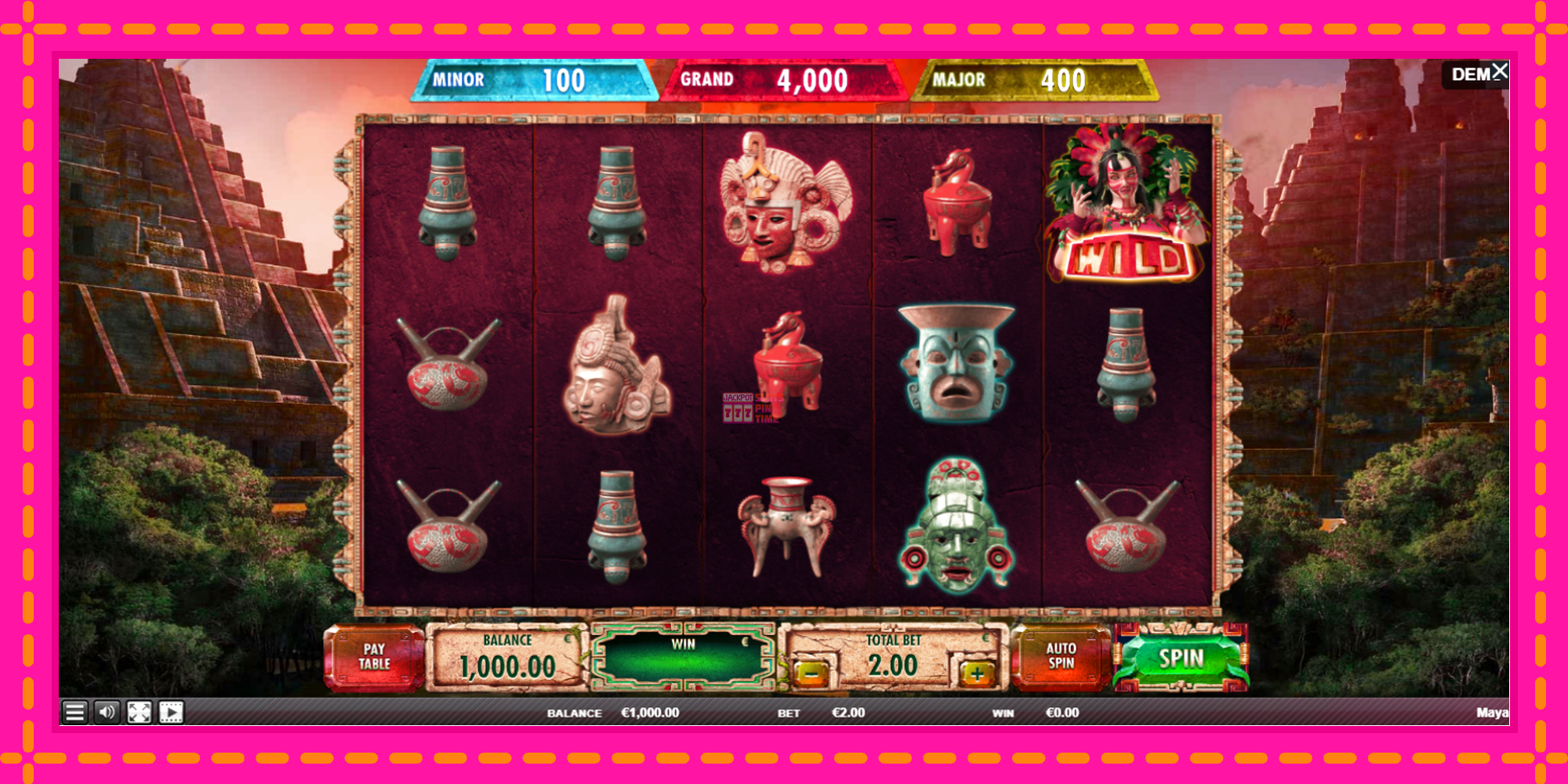 Slot machine Maya gratuitamente, immagine 2