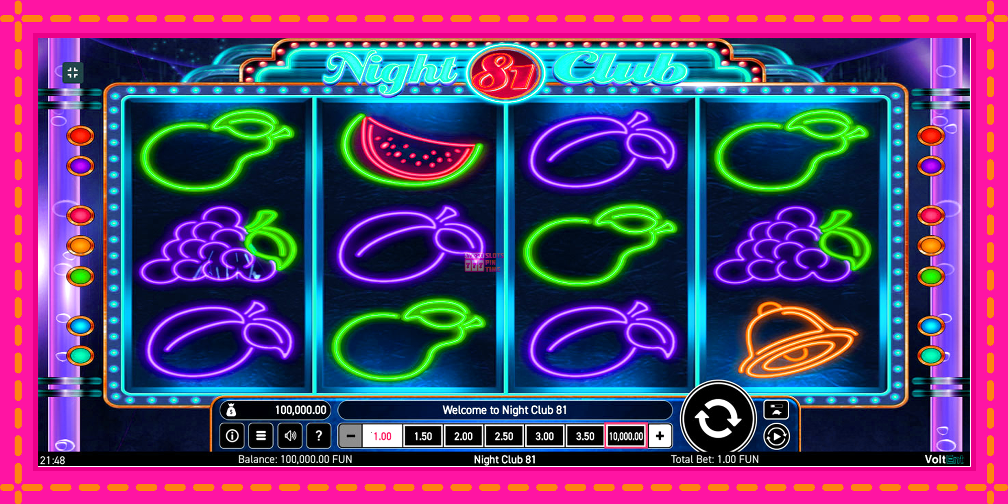 Slot machine Night Club 81 gratuitamente, immagine 2