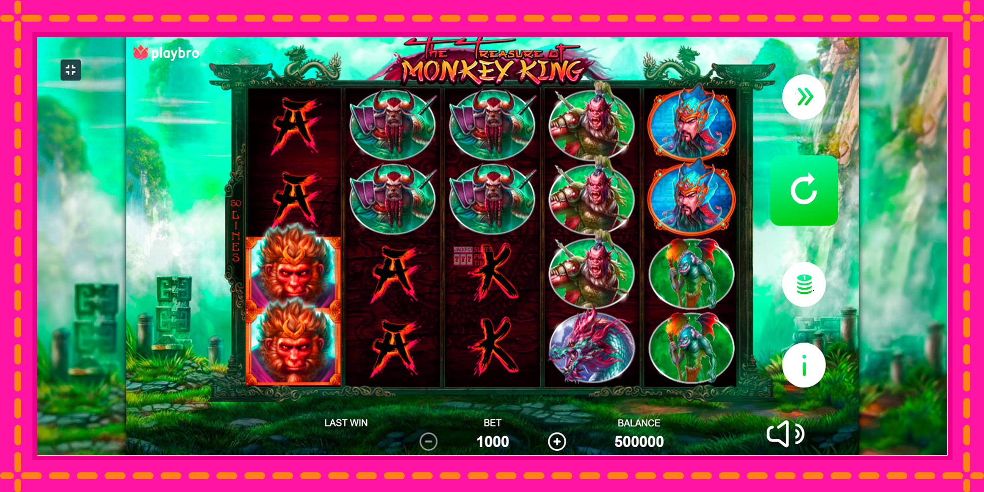 Slot machine The Monkey King gratuitamente, immagine 1