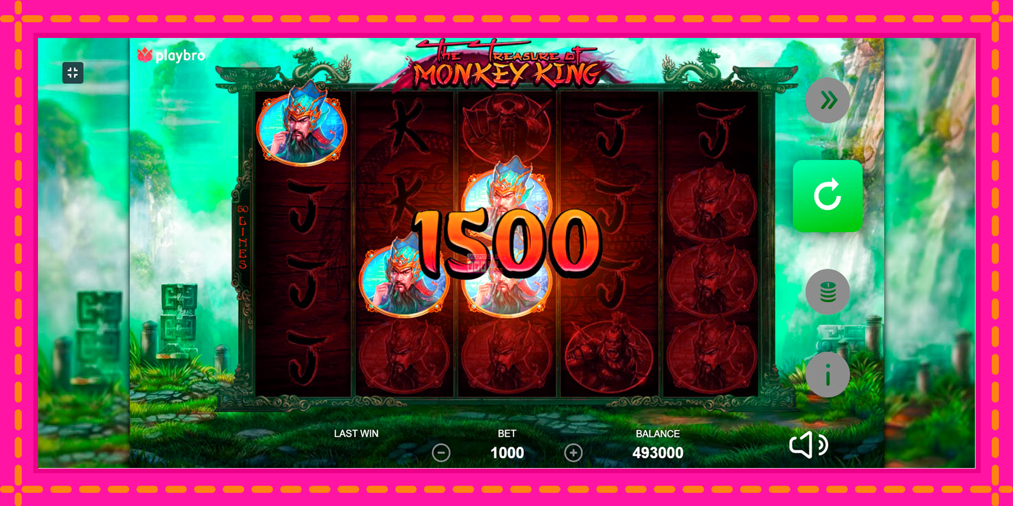 Slot machine The Monkey King gratuitamente, immagine 2