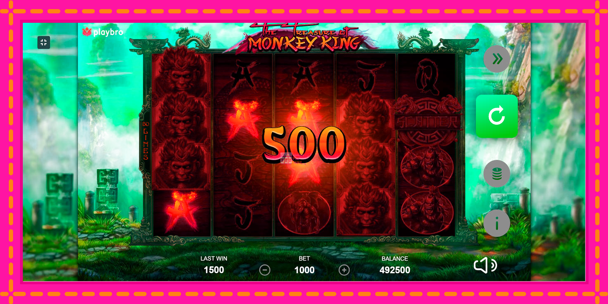 Slot machine The Monkey King gratuitamente, immagine 3