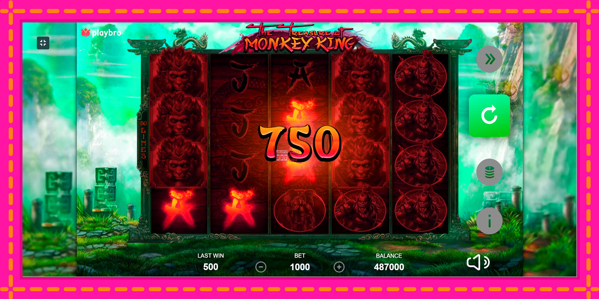 Slot machine The Monkey King gratuitamente, immagine 4