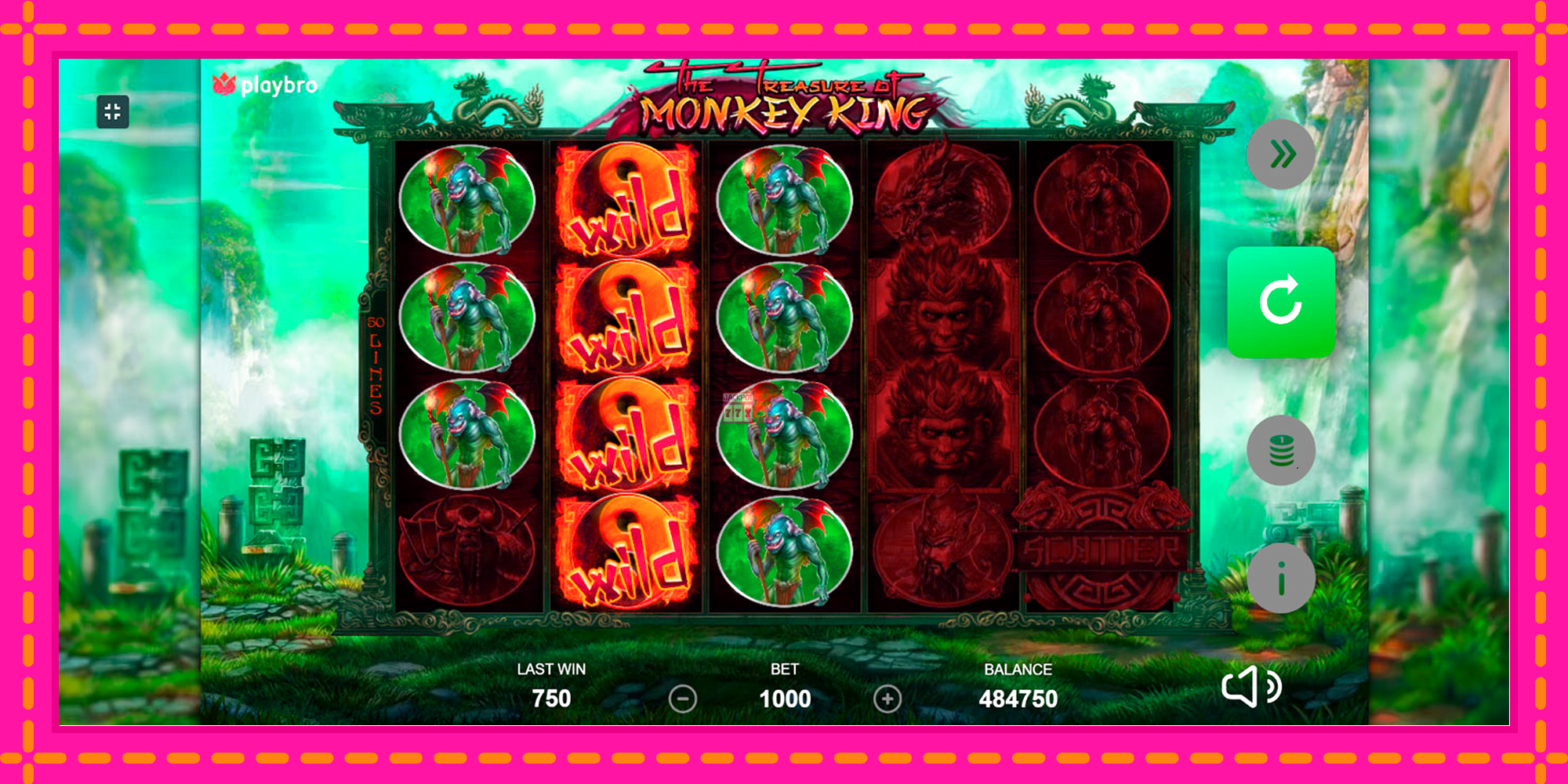 Slot machine The Monkey King gratuitamente, immagine 5