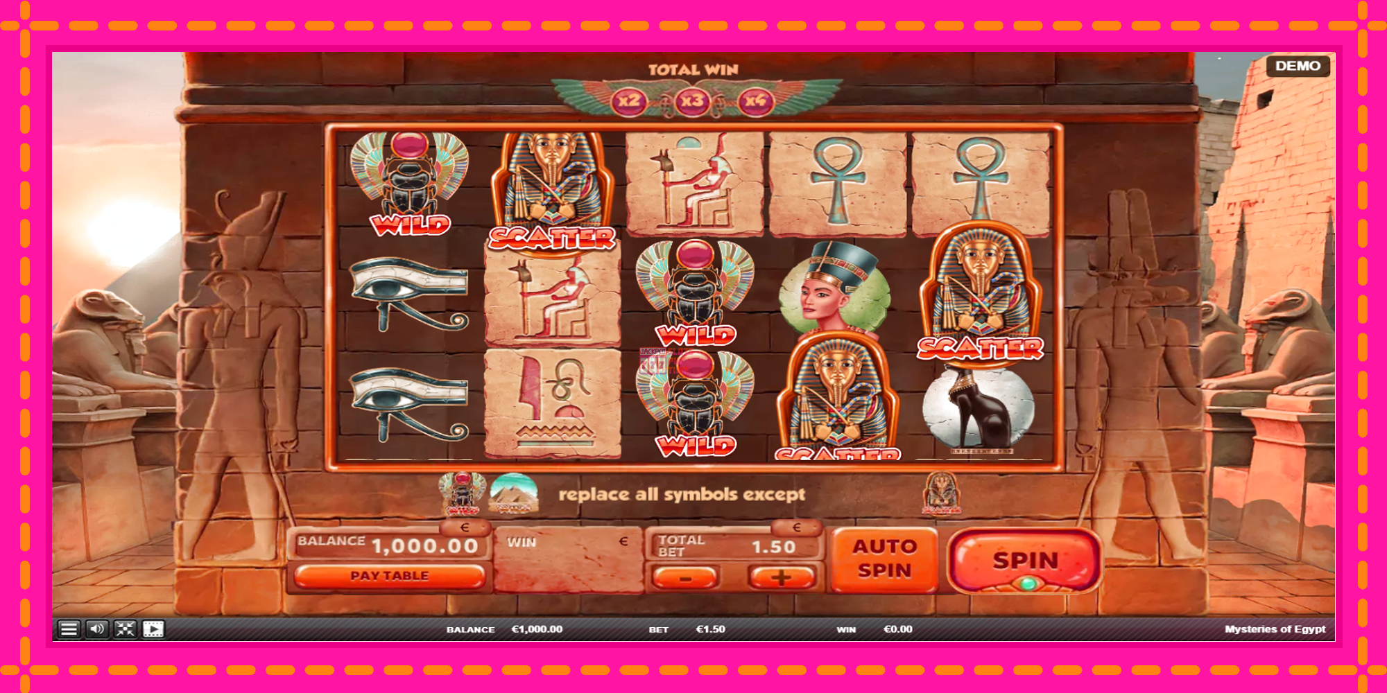 Slot machine Mysteries of Egypt gratuitamente, immagine 2