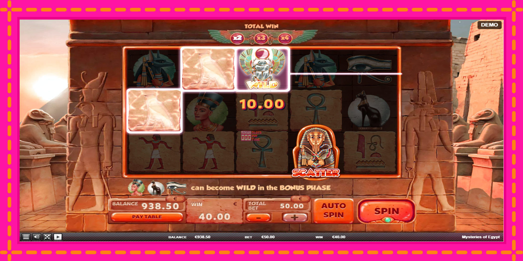 Slot machine Mysteries of Egypt gratuitamente, immagine 4