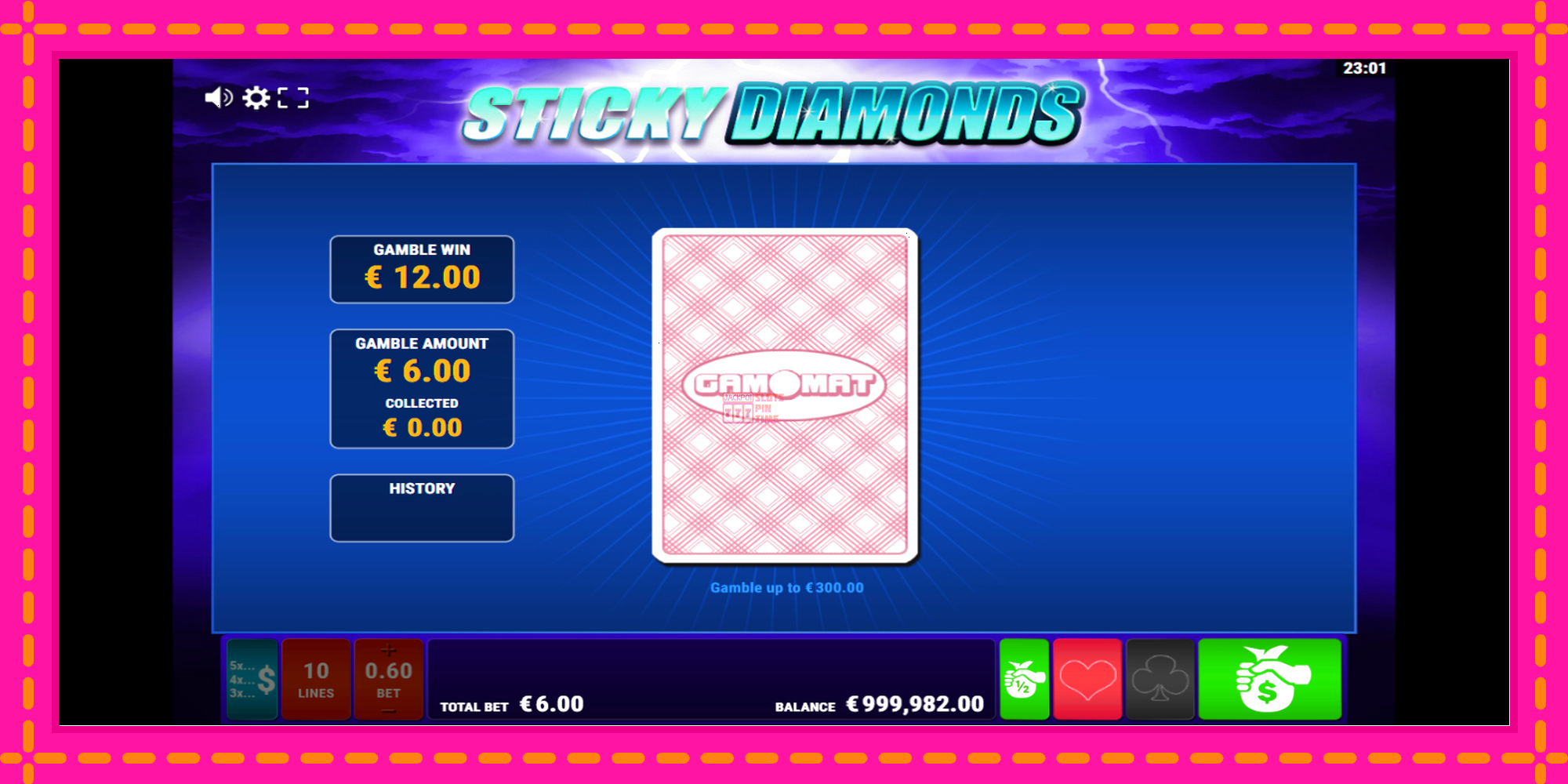 Slot machine Sticky Diamonds gratuitamente, immagine 3