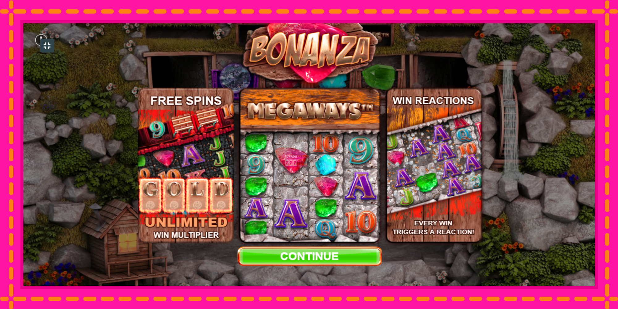 Slot machine Bonanza gratuitamente, immagine 1