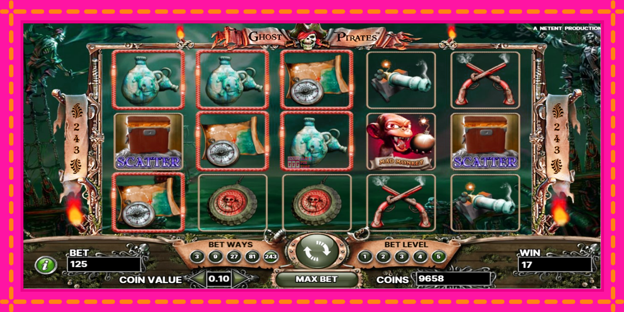 Slot machine Ghost Pirates gratuitamente, immagine 2