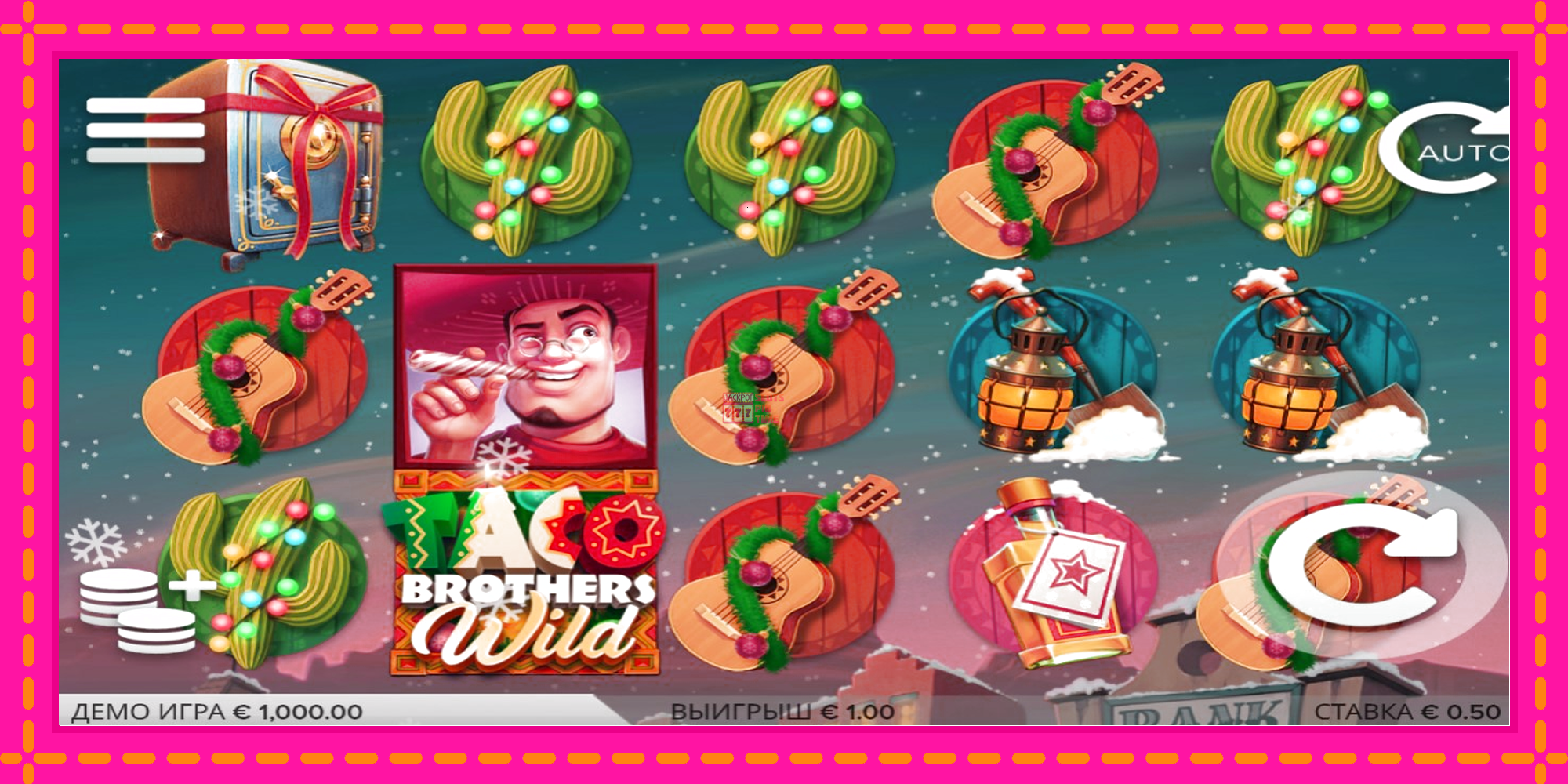 Slot machine Taco Brothers Saving Christmas gratuitamente, immagine 2