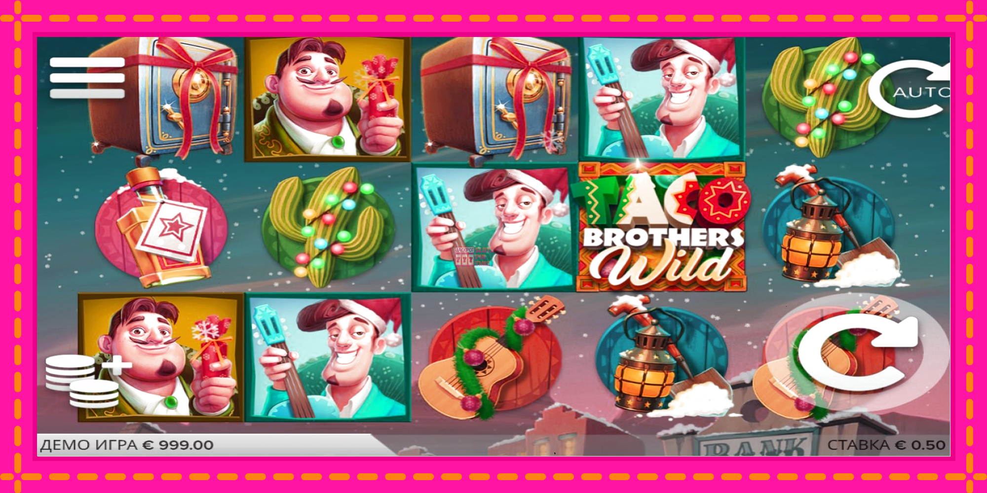 Slot machine Taco Brothers Saving Christmas gratuitamente, immagine 4