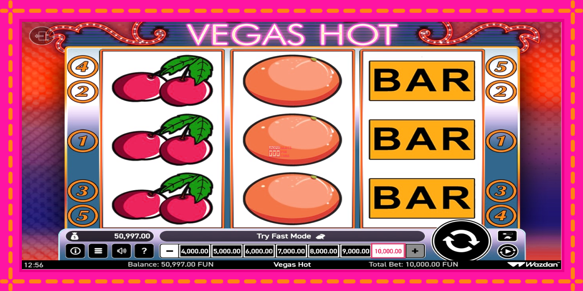 Slot machine Vegas Hot gratuitamente, immagine 3