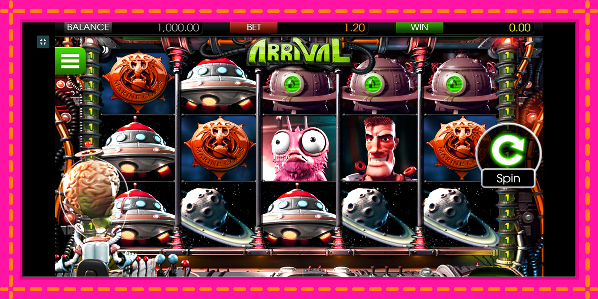 Slot machine Arrival gratuitamente, immagine 1