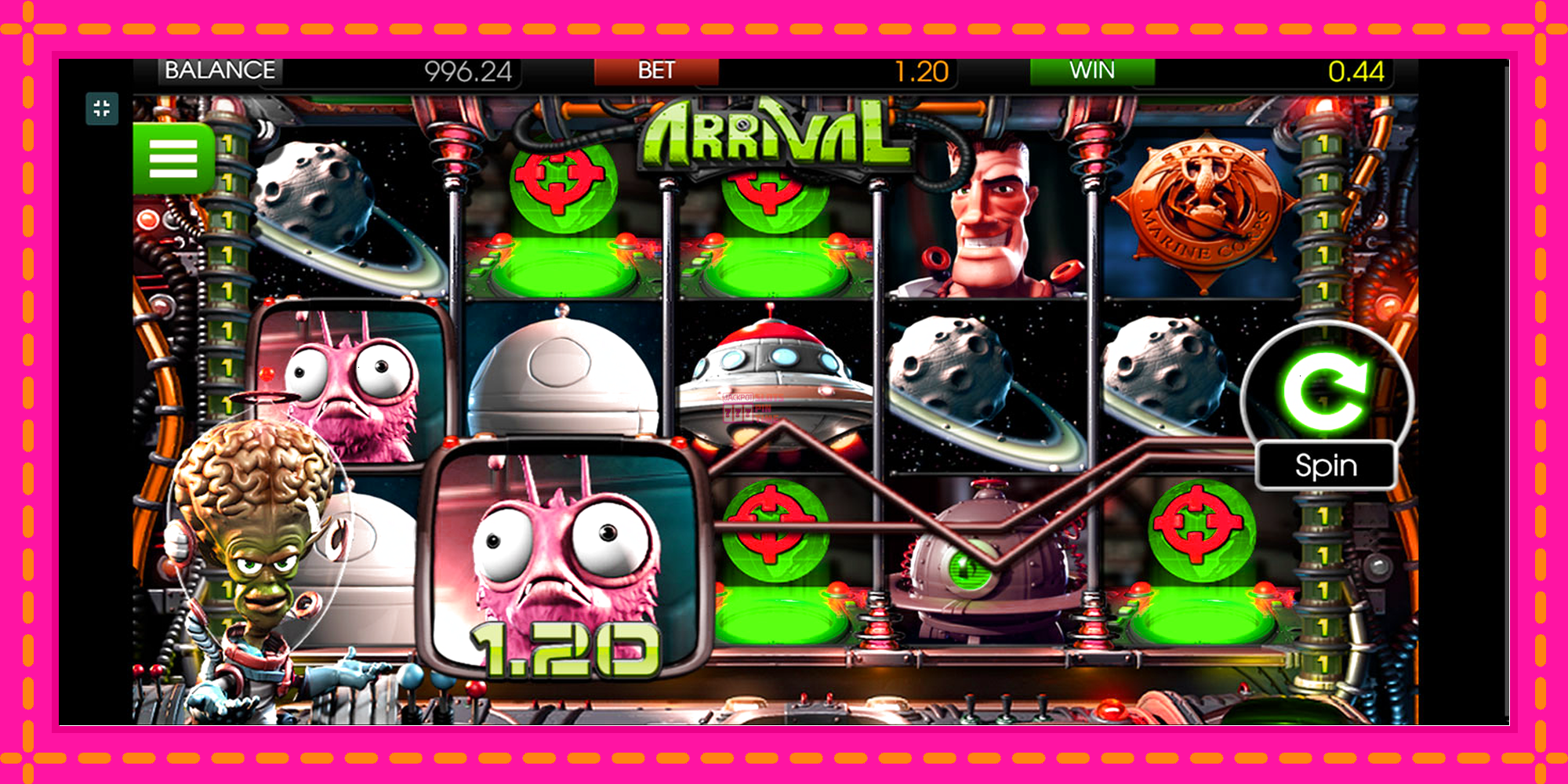 Slot machine Arrival gratuitamente, immagine 4