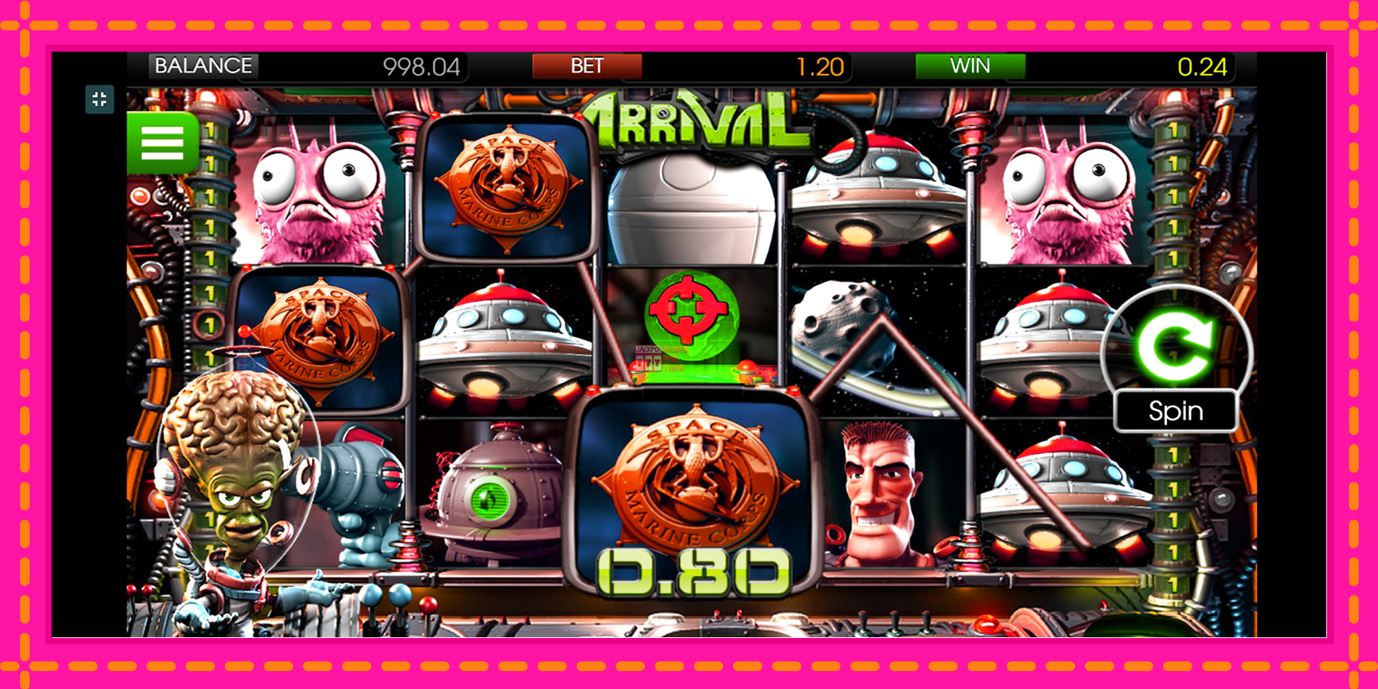 Slot machine Arrival gratuitamente, immagine 5