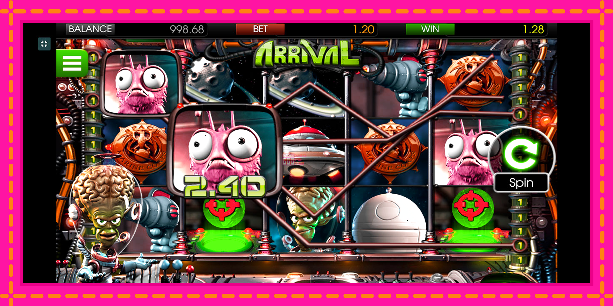 Slot machine Arrival gratuitamente, immagine 6