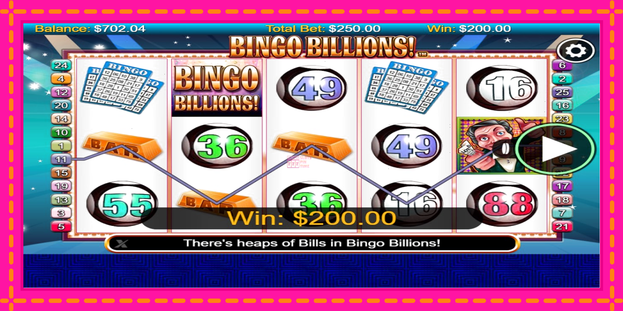 Slot machine Bingo Billions gratuitamente, immagine 4