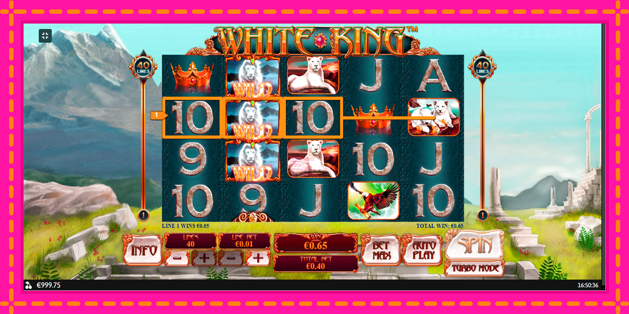 Slot machine White King gratuitamente, immagine 3