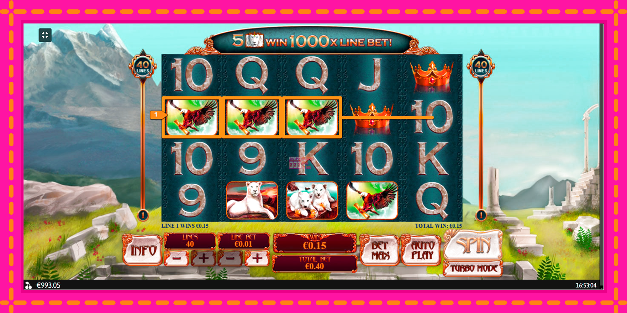 Slot machine White King gratuitamente, immagine 10