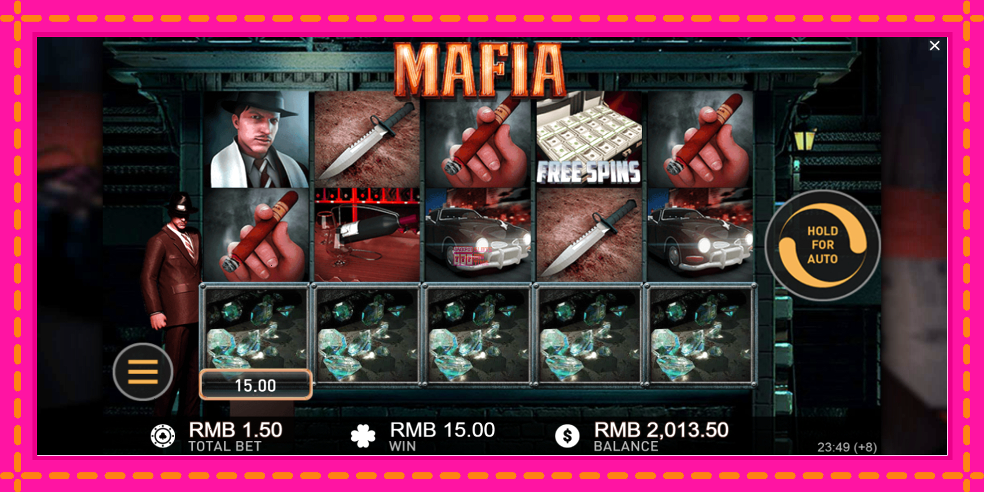 Slot machine Mafia gratuitamente, immagine 2