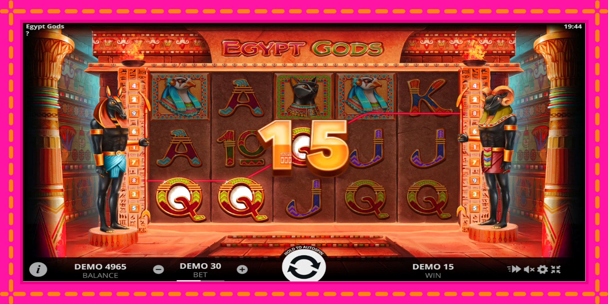 Slot machine Egypt Gods gratuitamente, immagine 2