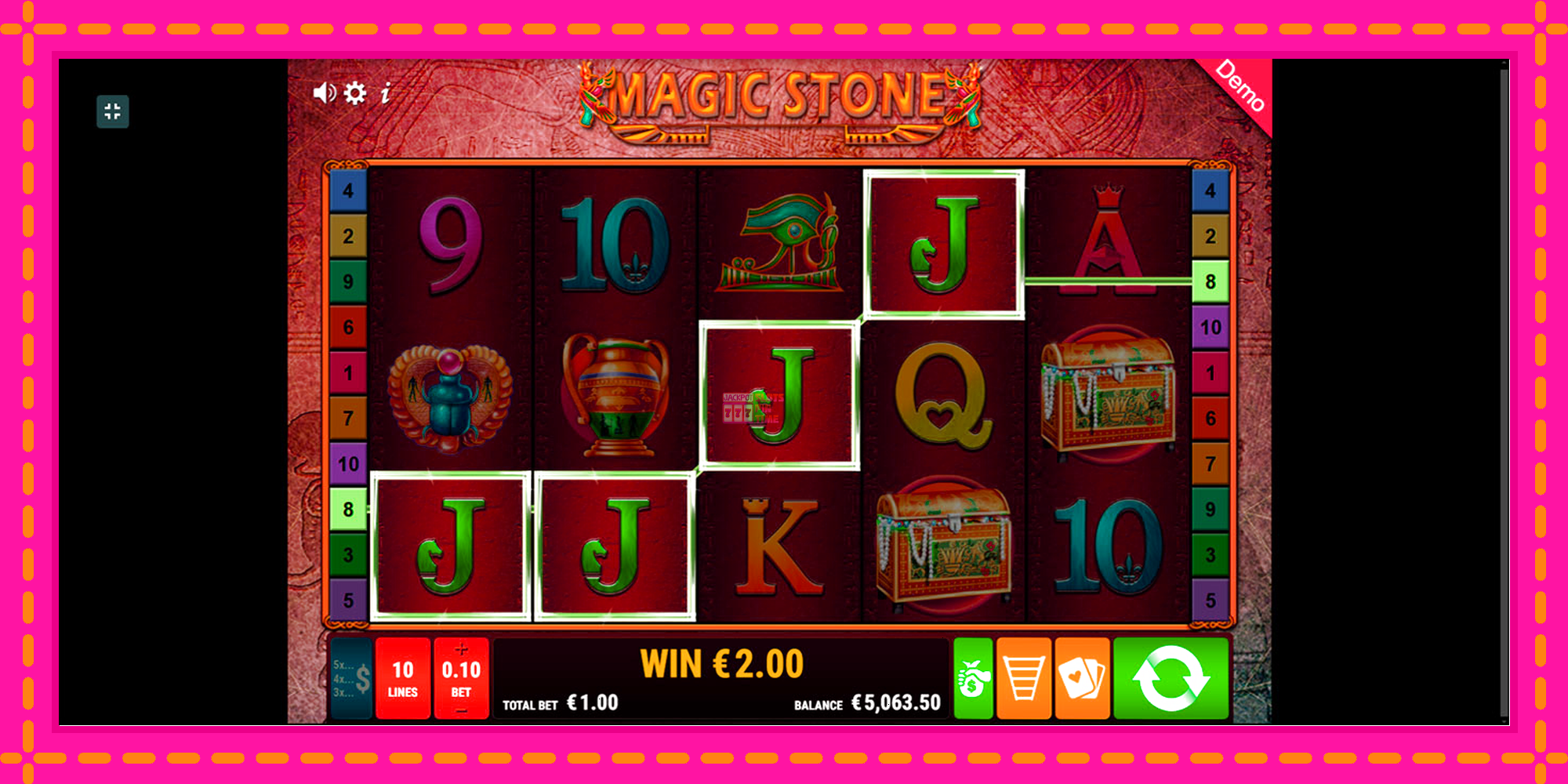 Slot machine Magic Stone gratuitamente, immagine 12