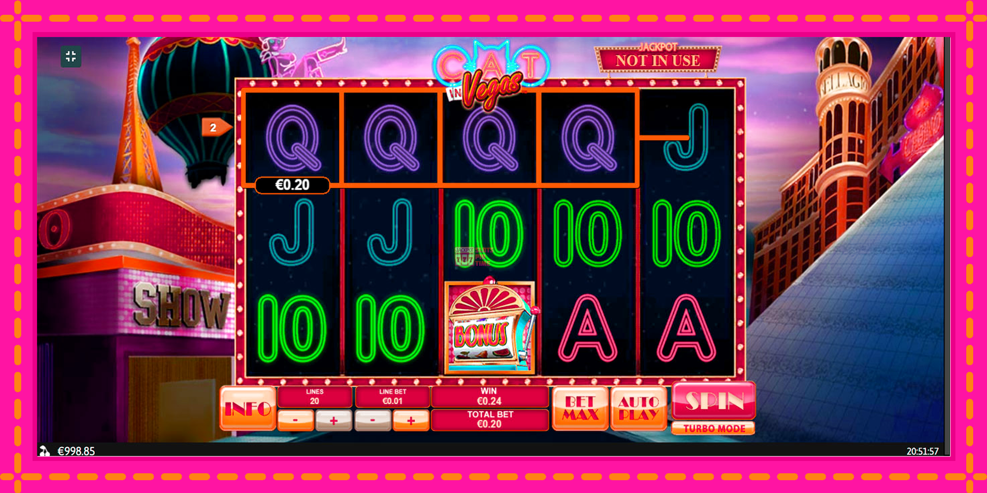 Slot machine Cat In Vegas gratuitamente, immagine 5