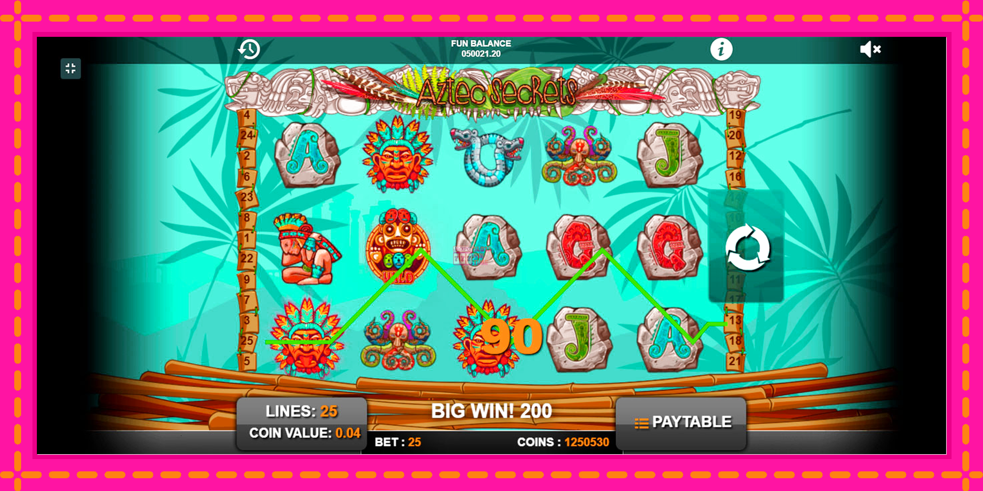 Slot machine Aztec Secrets gratuitamente, immagine 7