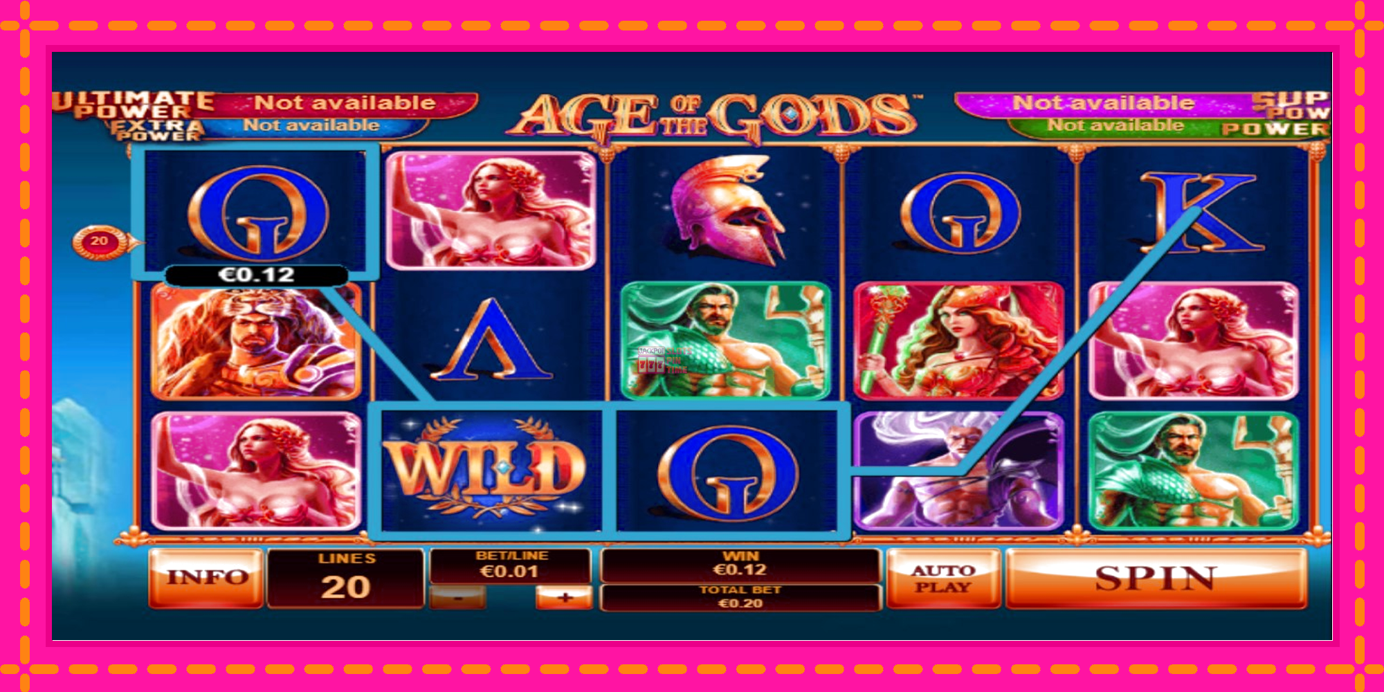 Slot machine Age Of The Gods gratuitamente, immagine 2