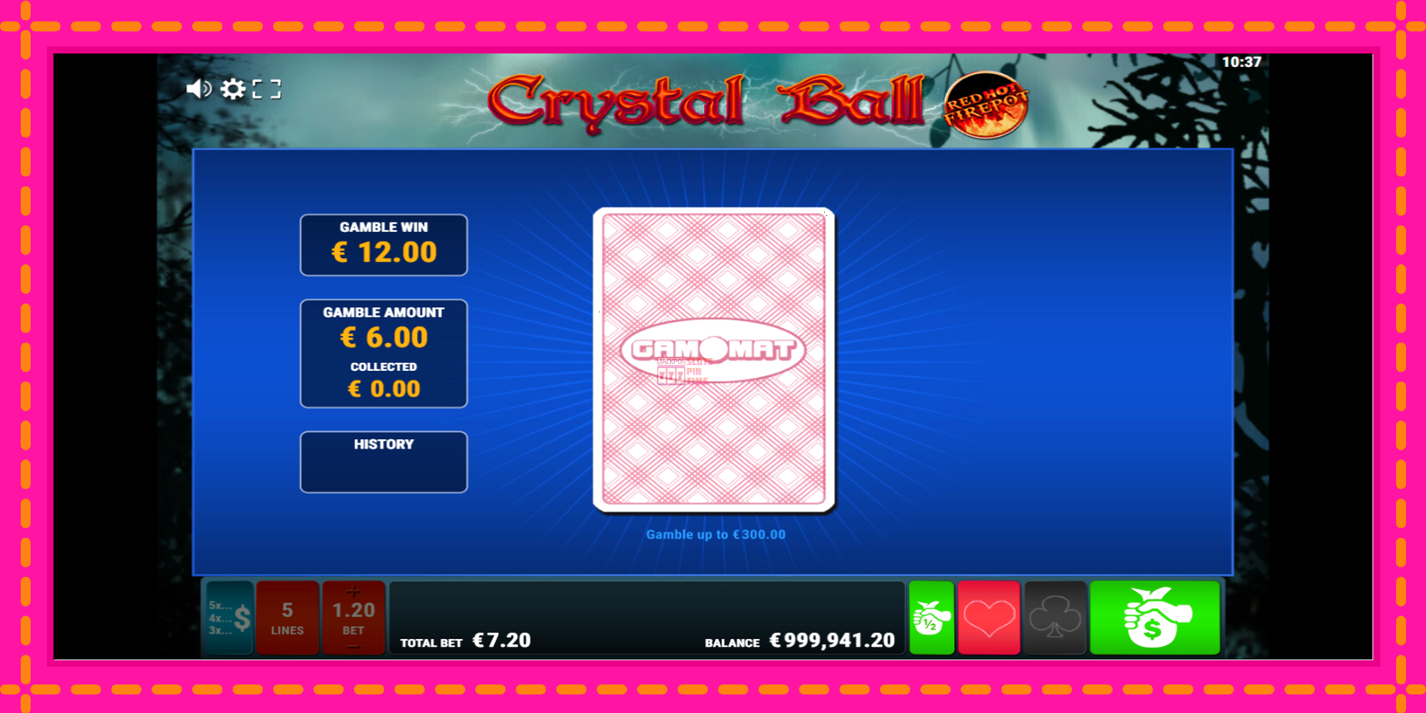 Slot machine Crystal Ball Red Hot Firepot gratuitamente, immagine 4