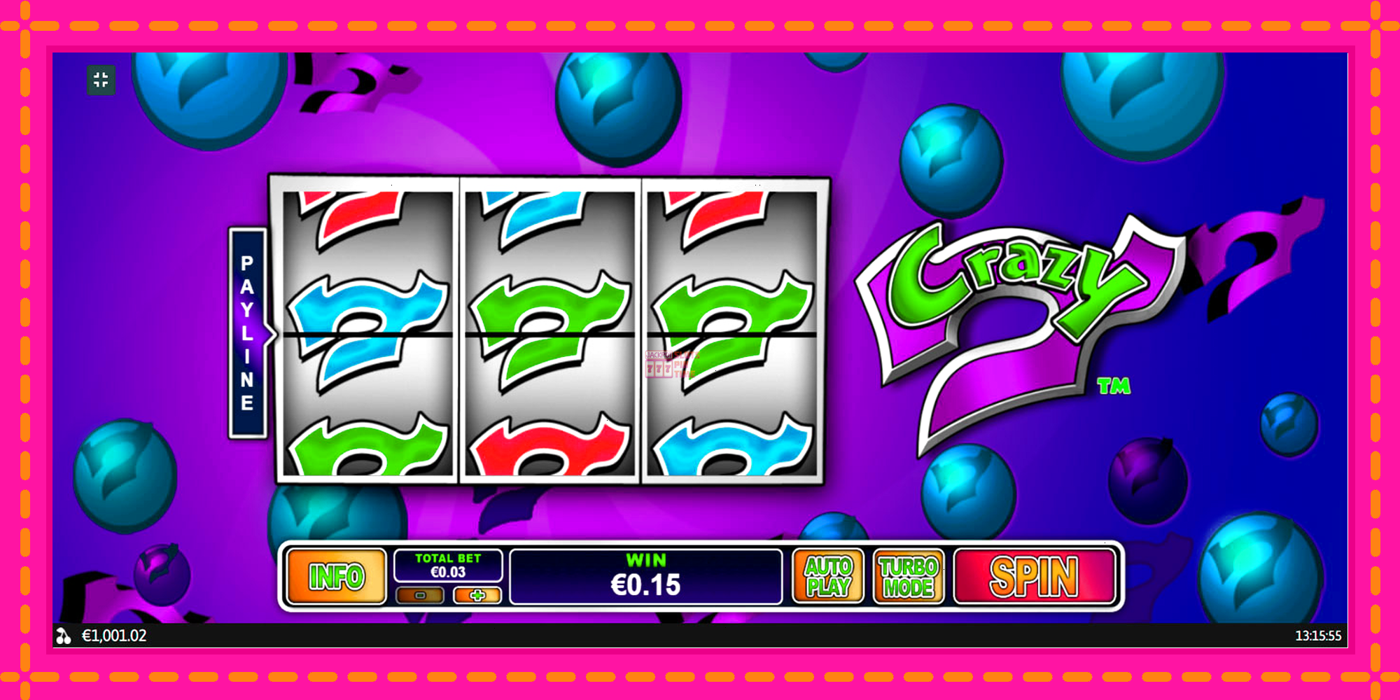 Slot machine Crazy 7 gratuitamente, immagine 8